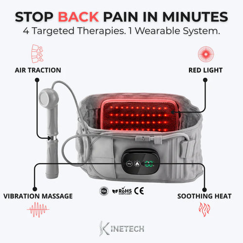 Kinetech Pro Lumbar System - End your back pain without pills or physio
