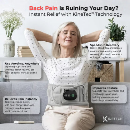 Kinetech Pro Lumbar System - End your back pain without pills or physio