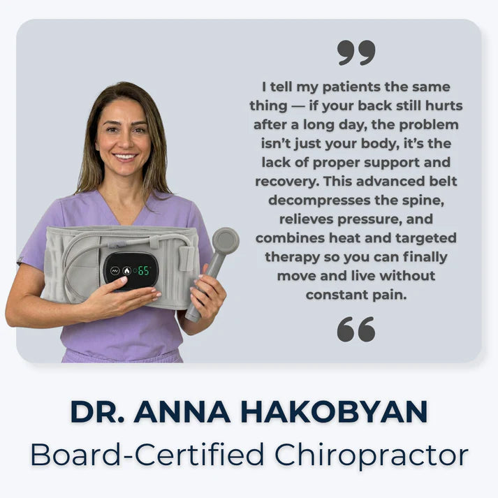 Kinetech Pro Lumbar System - End your back pain without pills or physio